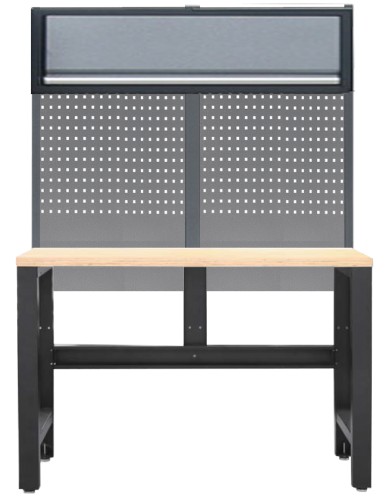 SP WORKSHOP WORKBENCH WITH BACK PANEL