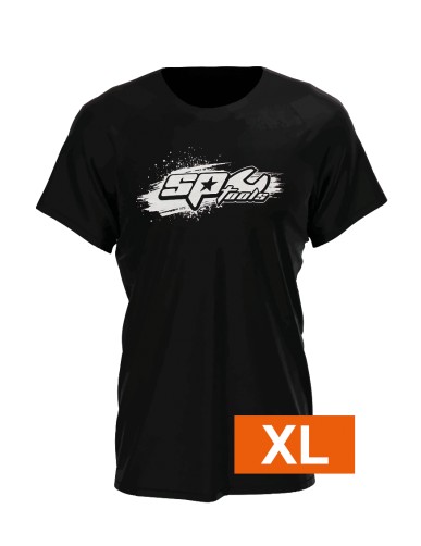 SP T-SHIRT BLACK W/ LOGO SIZE XL