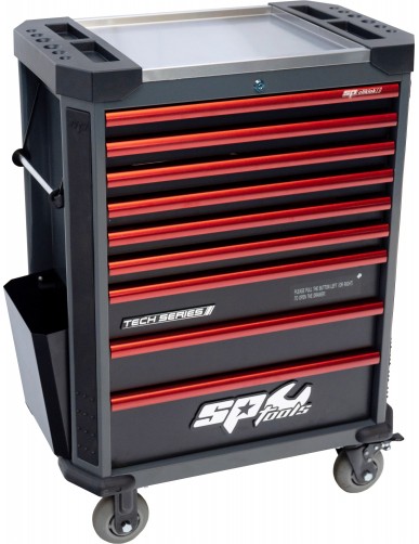 TOOLKIT 230PC - TECH SERIES ROLLERCABINET - 9 DRAWERS