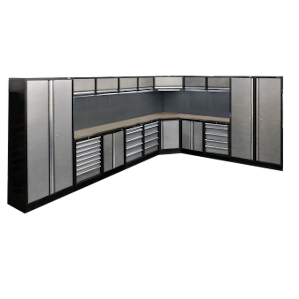 EXTENDED SERIES CORNER UNIT TIMBER TOP