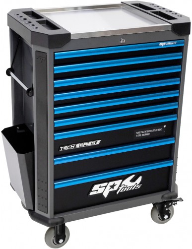 TOOLKIT 387PC - TECH SERIES ROLLERCABINET - 9 DRAWERS
