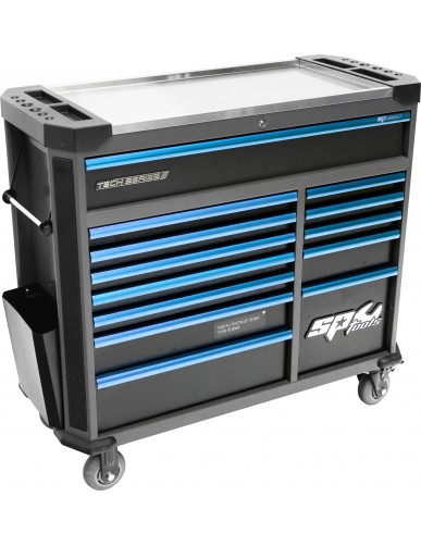 388 PC PC TOOLKIT - TECH SERIES ROLLERCABINET 13 DRAWERS - DIAMOND BLACK/BLUE